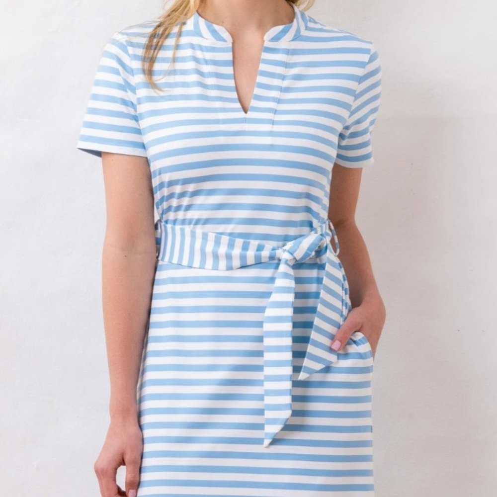 Dudley Stephens Sconset Belted Dress XS NWT